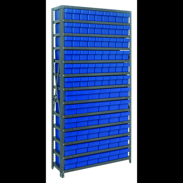 Quantum Storage Systems Euro Drawers shelving system 1875-624BL